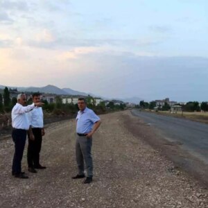 oltuda yol genisletme calismalari basladi liU7dyel