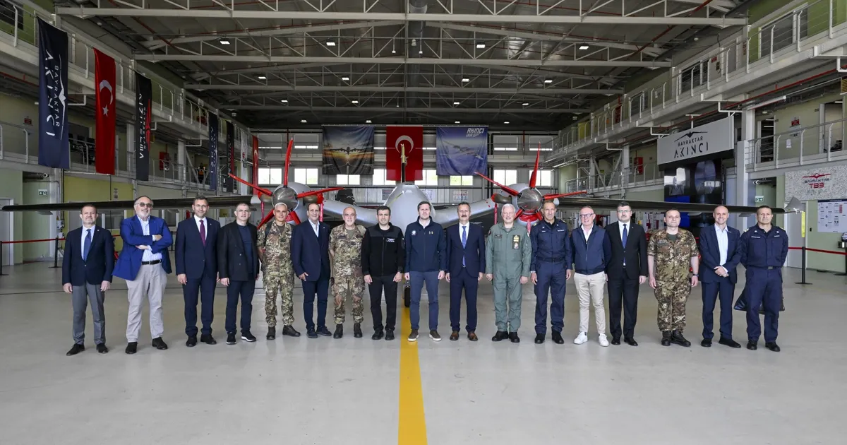 italya savunma bakanligi heyeti baykar teknolojisini yerinde inceledi MsxDhUtk