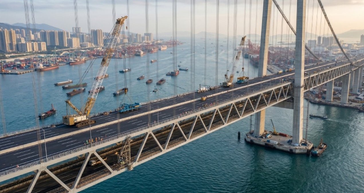 Dünyanın En Büyük Çift Katlı Köprüsü için Kritik Aşama Geçildi