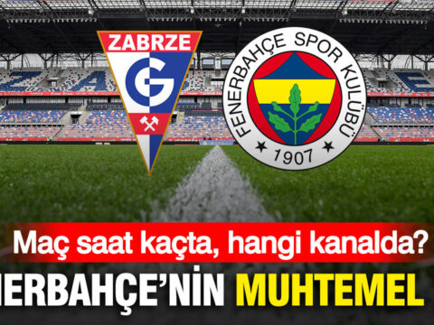 Gornik zabrze macinda fenerbahcenin muhtemel 11i FFvWesu2