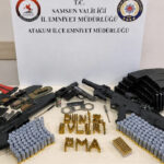 Samsunda operasyon cok sayida ruhsatsiz silah ve muhimmat ele gecirildi PtNqMYbP